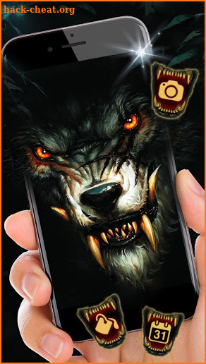 Blood, Wolf, King Theme & Live Wallpaper screenshot