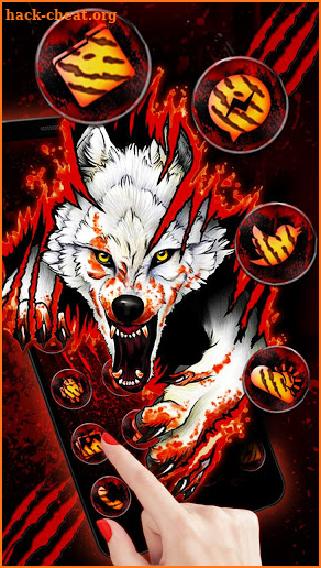 Blood Wolf Themes Live Wallpapers screenshot