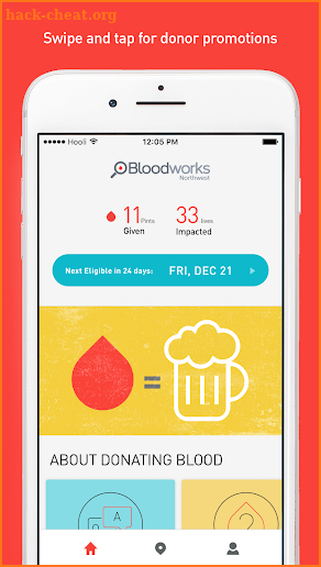 Bloodworks App screenshot