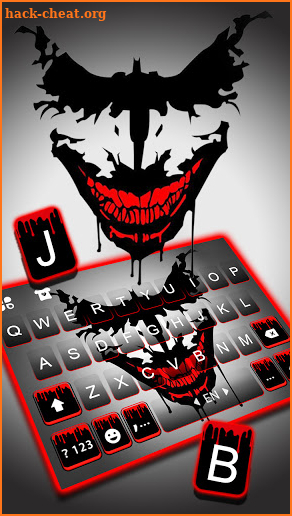 Bloody Chaos Keyboard Background screenshot