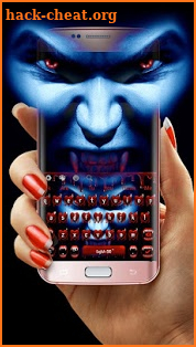 Bloody Vampire Night Keyboard Theme screenshot
