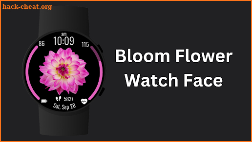 Bloom Flower Watch Face screenshot