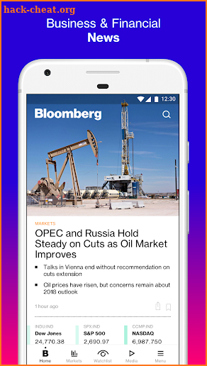 Bloomberg: Market & Financial News screenshot