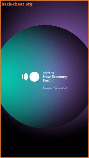 Bloomberg New Economy Forum screenshot