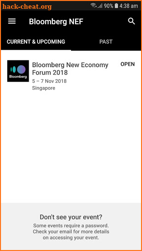 Bloomberg New Economy Forum screenshot