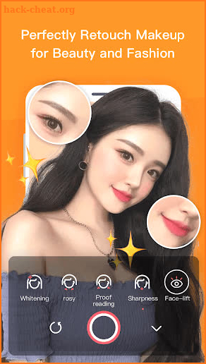 BloomCamera, Selfie, Beauty Filter, Funny Sticker screenshot