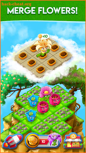 Blooming Flowers : Merge Flowers : Idle Game screenshot