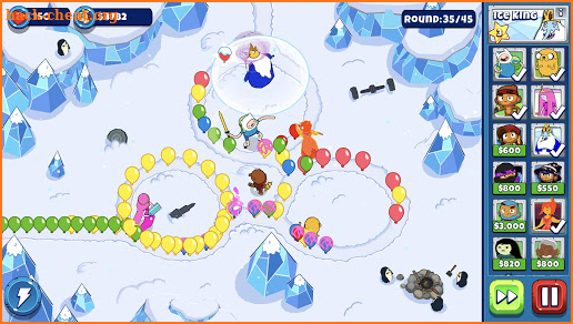 Bloons Adventure Time TD screenshot