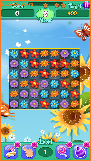Blossom Crush - Best Flower Crush Mania Game screenshot