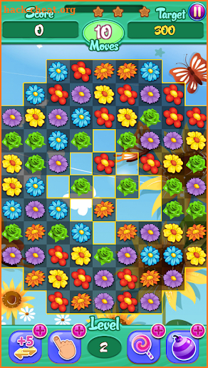 Blossom Crush - Best Flower Crush Mania Game screenshot