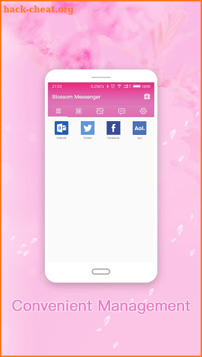 Blossom Messenger screenshot