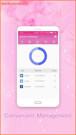Blossom Messenger screenshot