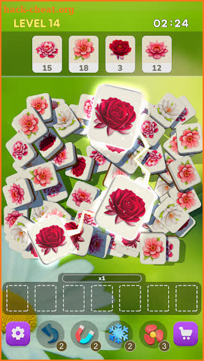 Blossom Tile 3D: Triple Match screenshot