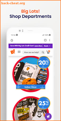 Blots Shopping app screenshot