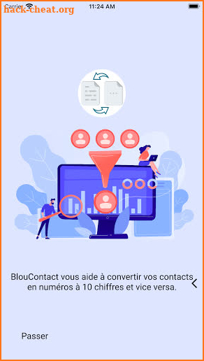 BlouContact screenshot