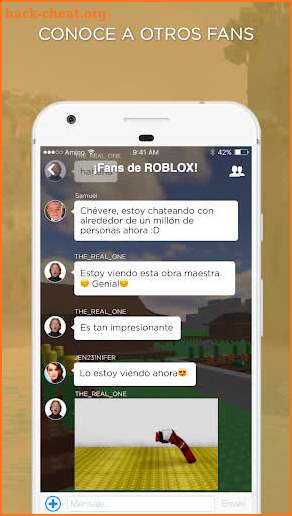 Blox Amino para Roblox en Español screenshot