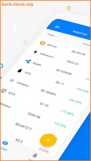 Blox Bitcoin and Crypto Portfolio Tracker Platform screenshot