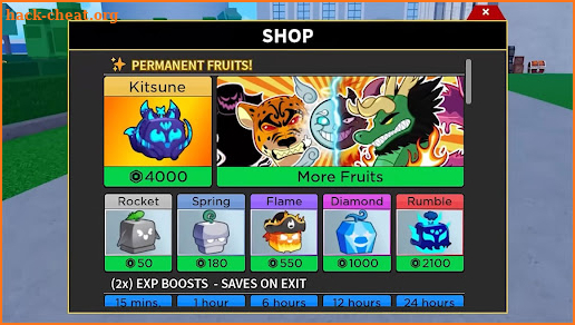 Blox Fruits Kitsune Mods Roblx screenshot
