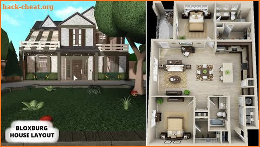Bloxburg House Layout screenshot