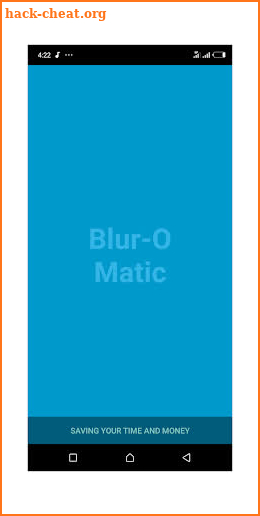 Blu-O-Matic screenshot
