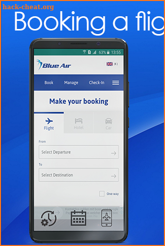 Blue Air - Booking Flights screenshot