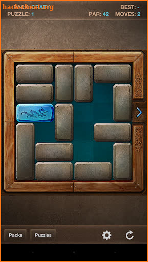 Blue Block (Unblock game) screenshot