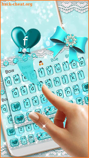 Blue Bow Keyboard screenshot