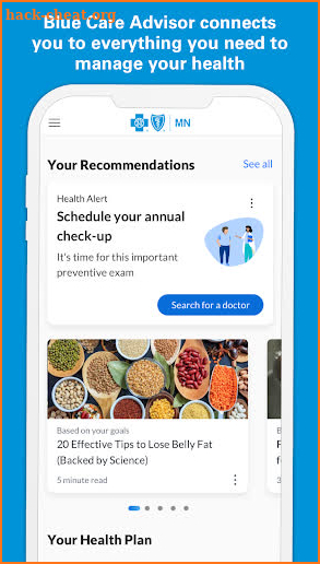 Blue Care Advisor screenshot