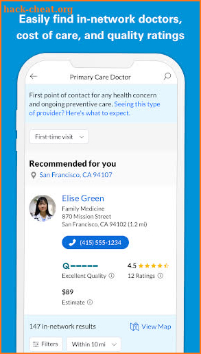 Blue Care Advisor screenshot