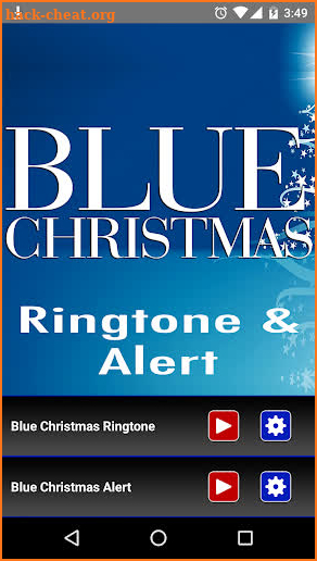 Blue Christmas Ringtone screenshot