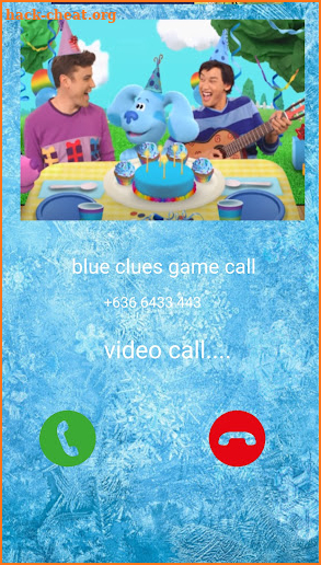 blue clues game call screenshot