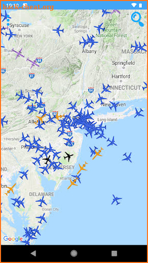 Blue Flight Tracker screenshot
