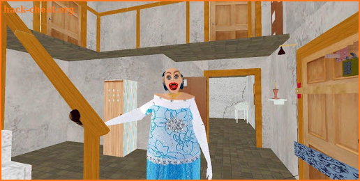 Blue Granny :Horror Scary MOD screenshot