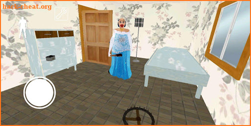Blue Granny :Horror Scary MOD screenshot
