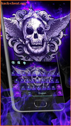 Blue Grim Reaper Keyboard screenshot