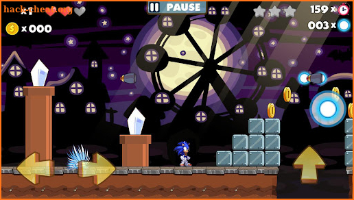 Blue Hedgehog Dash Adventure screenshot
