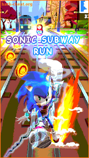 Blue Hedgehog Dash - Hero Runner screenshot