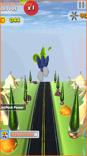 Blue Hedgehog Faster Runner screenshot