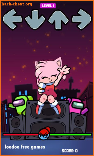 Blue Hedgehog Mod For Friday Night hero Funy Mod screenshot