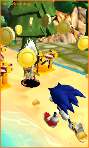 Blue Hedgehog Run : Dash Adventure screenshot