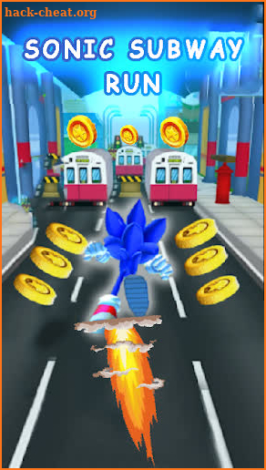 Blue Hedgehog Runner - Dash Hero screenshot