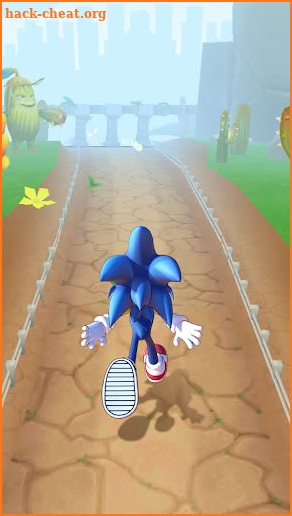 Blue Hedgehog Runner - Jungle Adventure Rush screenshot