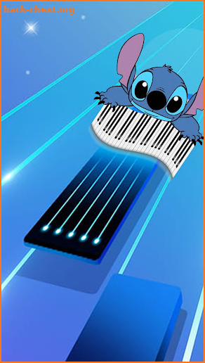Blue koala piano player screenshot