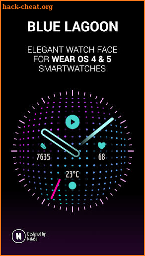 Blue Lagoon: Watch Face screenshot