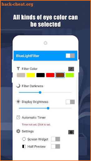 Blue Light Filter screenshot