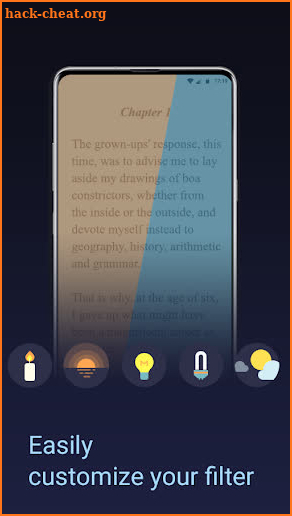 Blue Light Filter: Night Mode, Screen dimmer screenshot