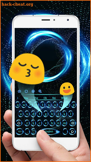 Blue Lighting Keyboard screenshot