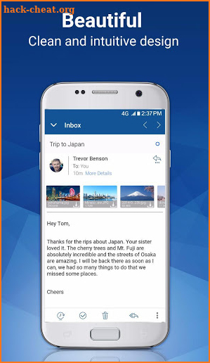Blue Mail - Email & Calendar App screenshot