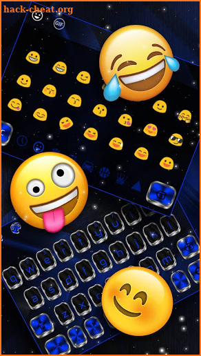 Blue Metal Keyboard screenshot