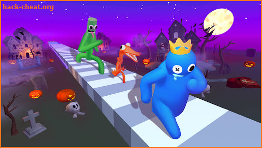 Blue Monster Run screenshot